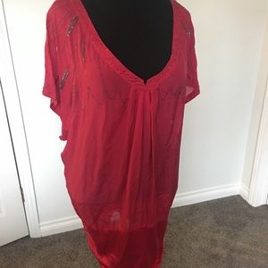 Hot pink BeBe tunic/dress